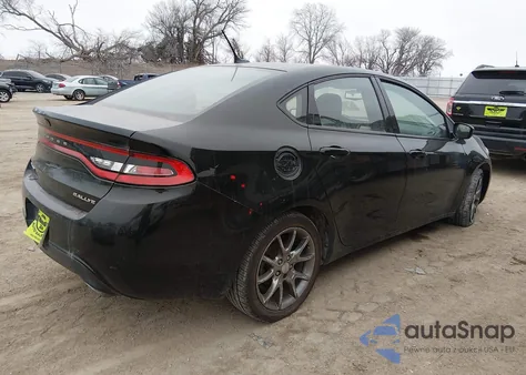2013 Dodge Dart Sxt из США, поврежденный, VIN 1C3CDFBA9DD328921